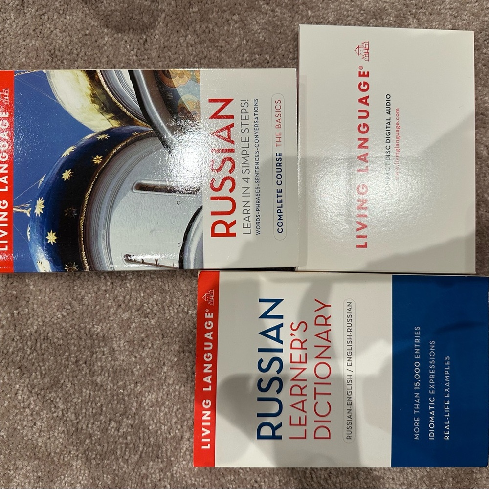 Living Language Russian: Book, dictionary, CDs